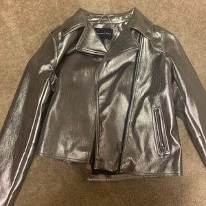 Silver Metallic Blazer!